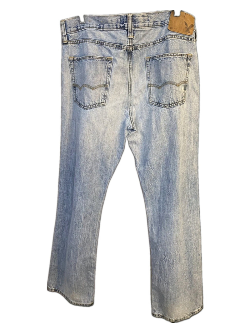 American Eagle Outfitters Men's Original Bootcut Jean 33X32 - Picture 3 of 14